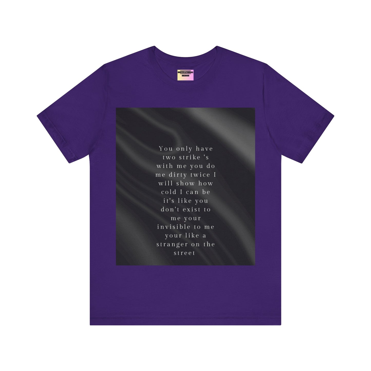 Unisex Jersey Short Sleeve Tee