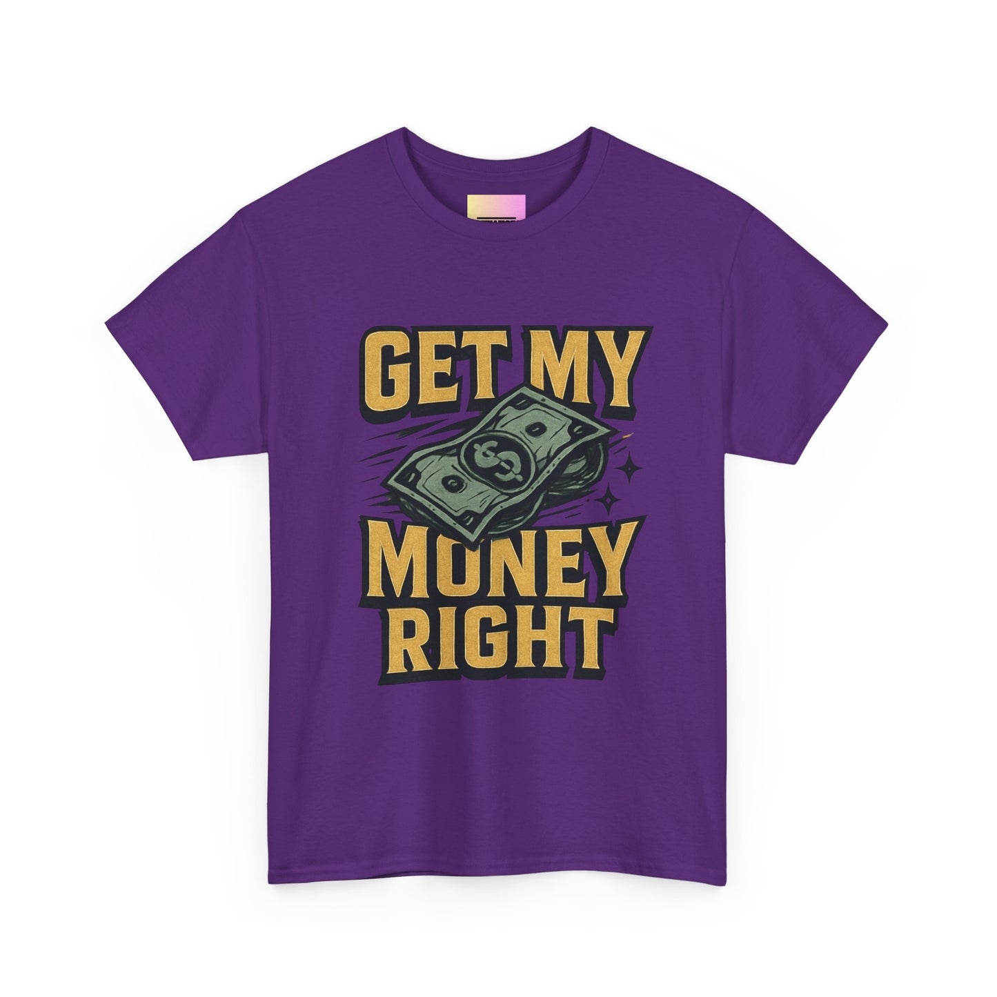 Get My Money Right T-Shirt — Retro Cash Graphic Tee