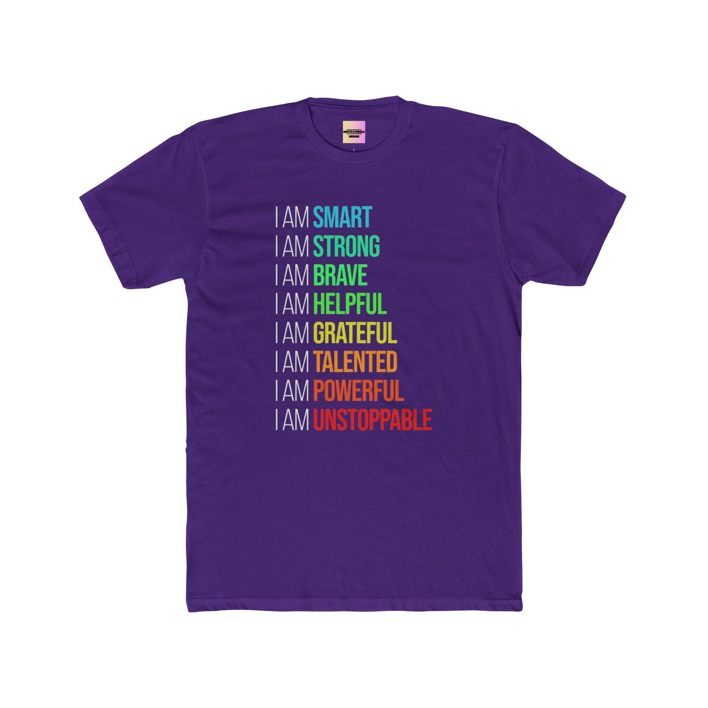 I Am Unstoppable Affirmation Tee — Positive Self-Love Graphic T-Shirt