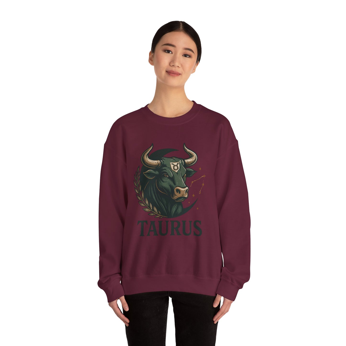 Taurus Zodiac Sweatshirt — Bull Constellation Astrology Crewneck