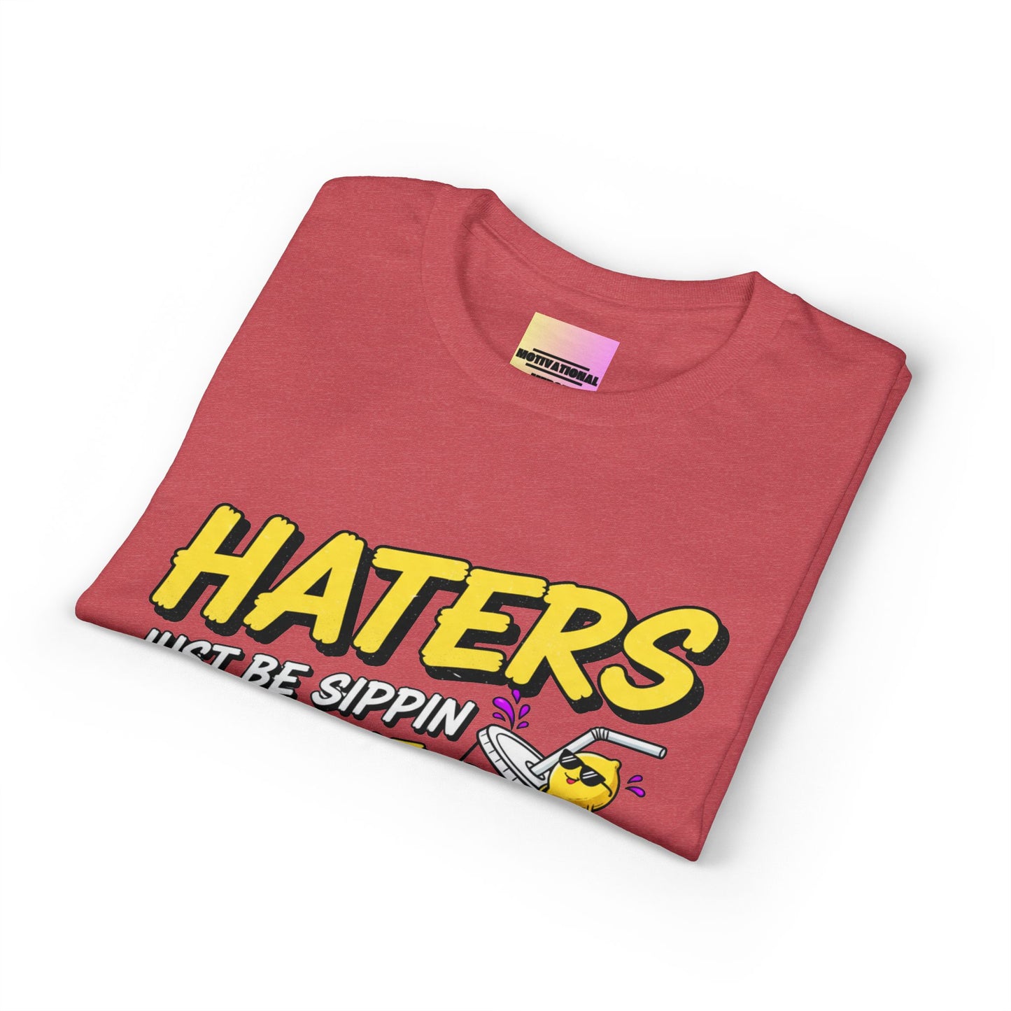 Haters Gonna Hate Tee — Retro Neon Soda Can Graphic T-Shirt