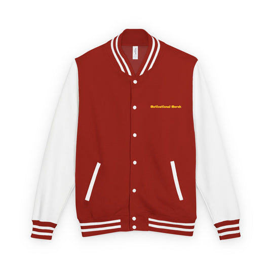 Letterman Jacket — 'Good Person Gets Revenge? Karma' Retro Graphic Varsity Coat