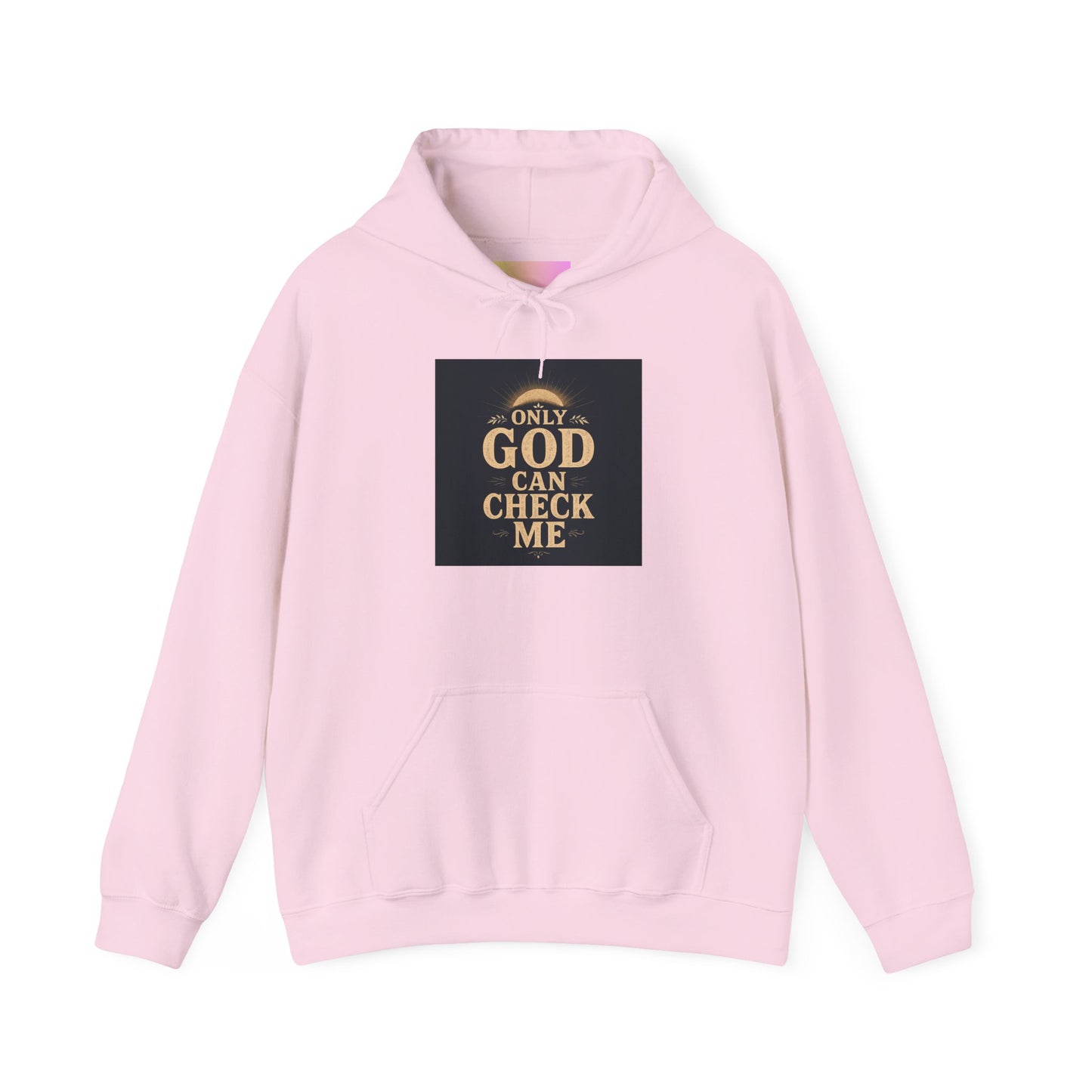 Only God Can Check Me Hoodie - Unisex Heavy Blend Sweatshirt