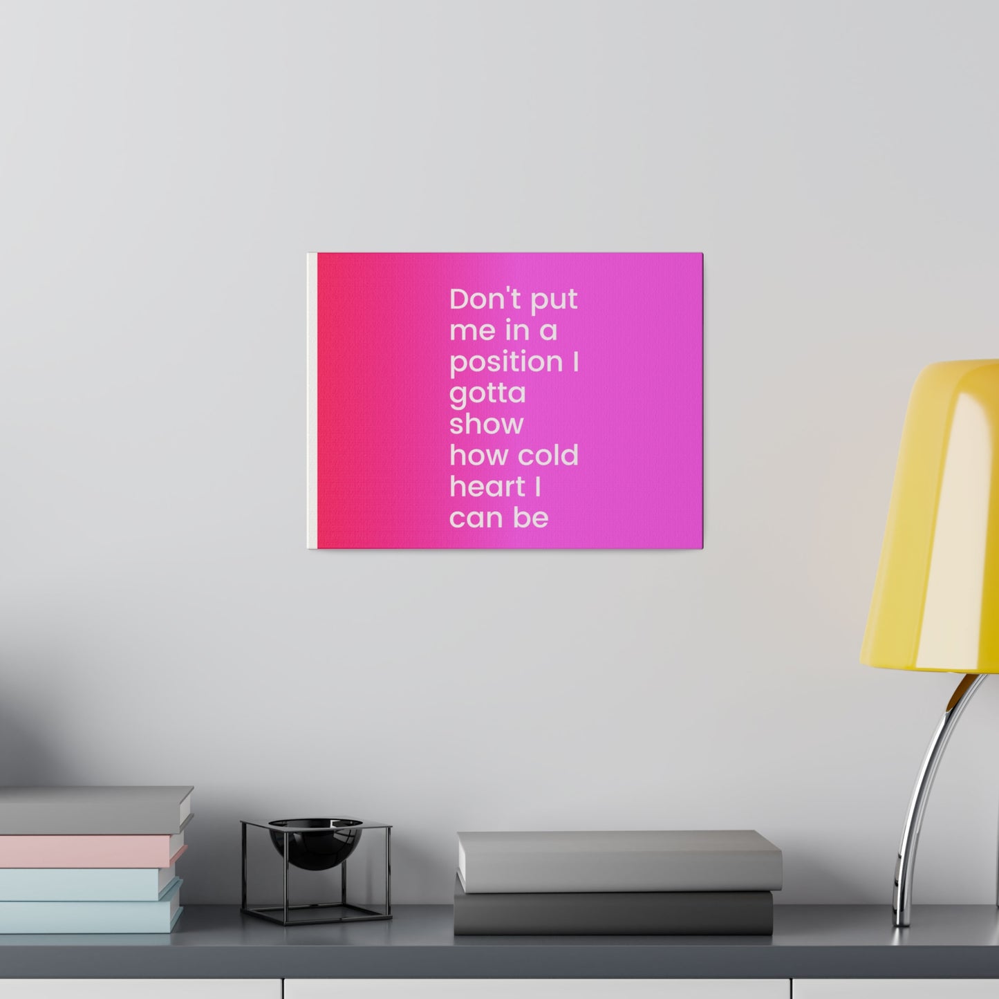 Matte Canvas, Stretched, 0.75"