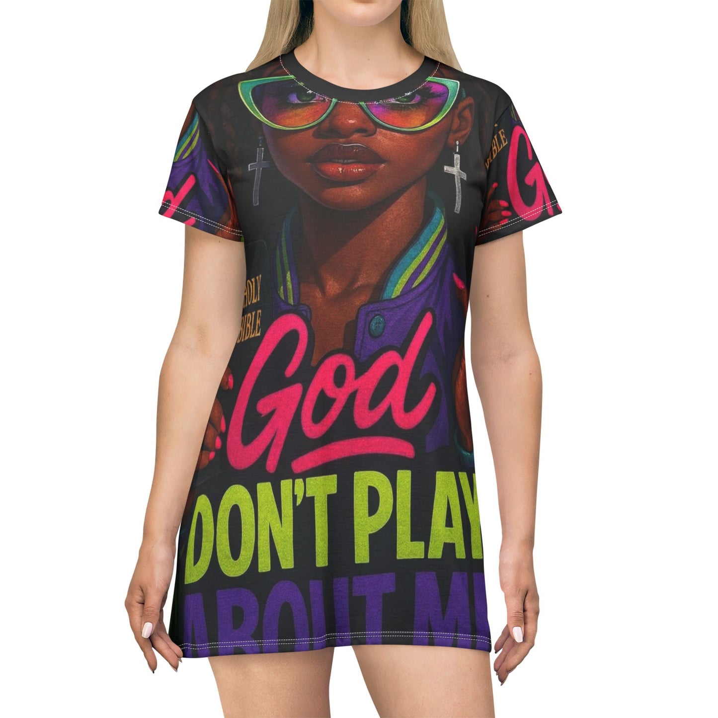 T-Shirt Dress (AOP)