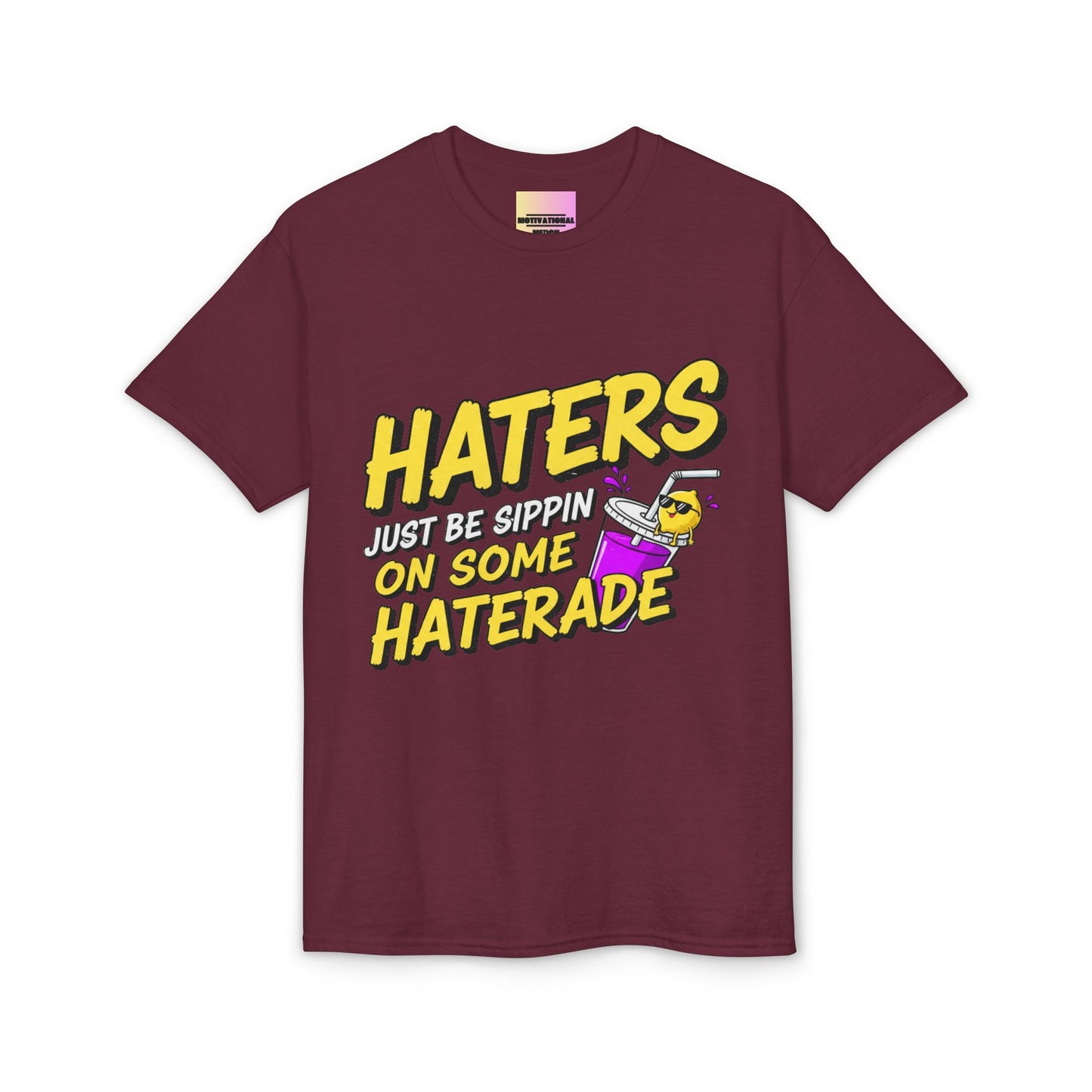 Haters Gonna Hate Tee — Retro Neon Soda Can Graphic T-Shirt