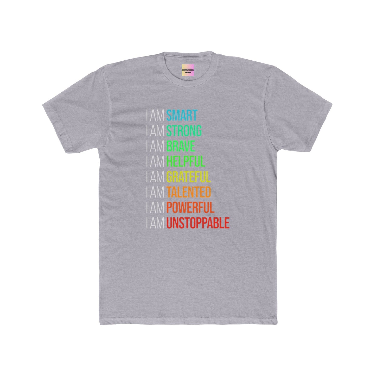 I Am Unstoppable Affirmation Tee — Positive Self-Love Graphic T-Shirt