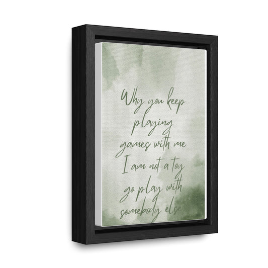 Gallery Canvas Wraps, Vertical Frame