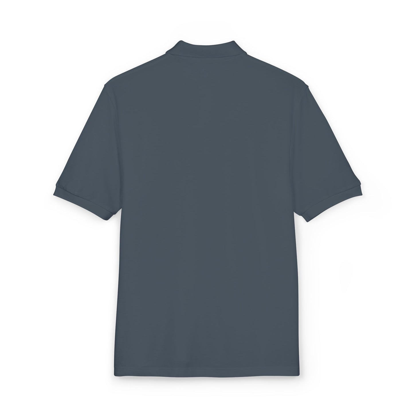 Embroidered Distressed Pride Flag Polo