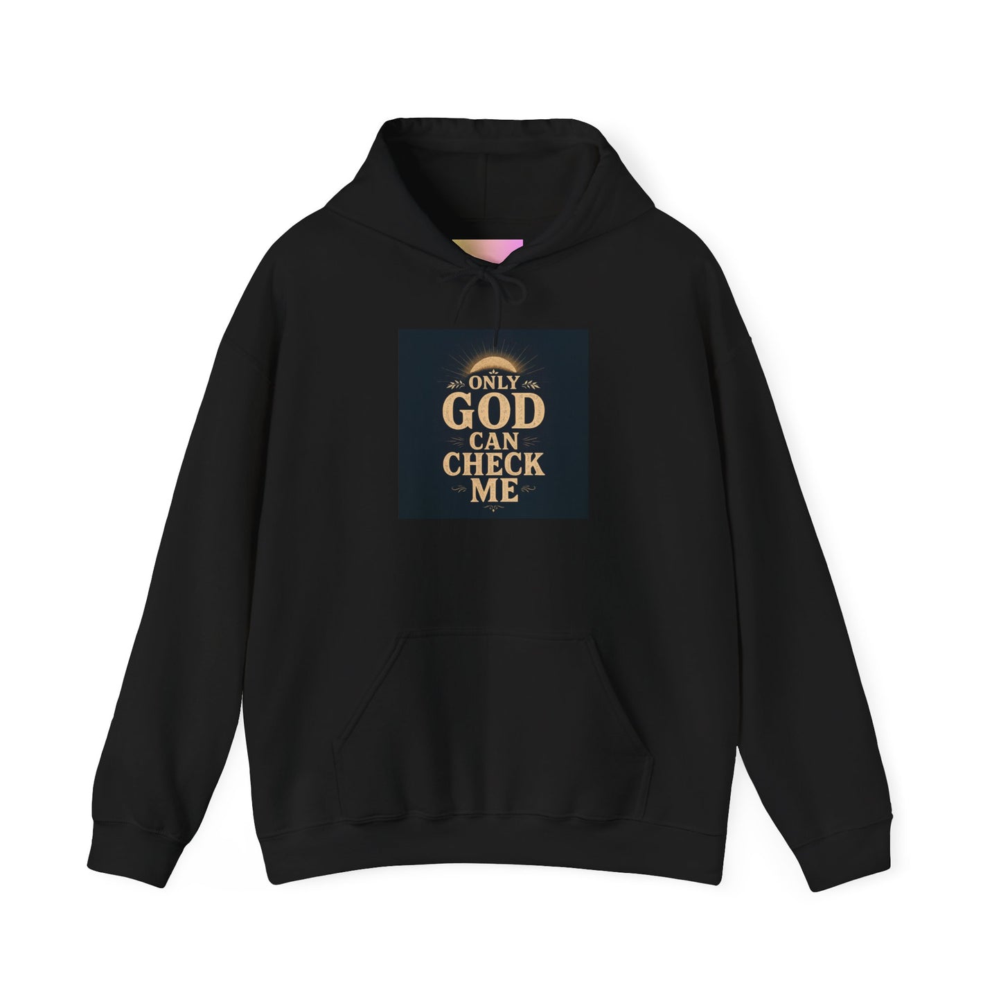 Only God Can Check Me Hoodie - Unisex Heavy Blend Sweatshirt