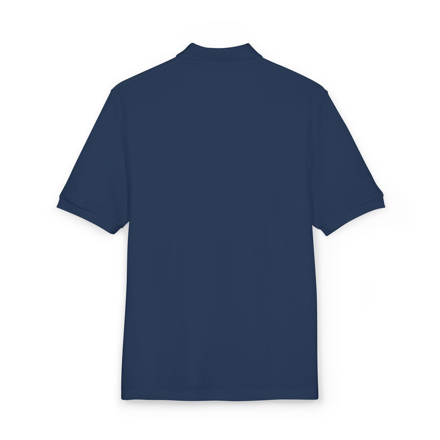 Embroidered Distressed Pride Flag Polo