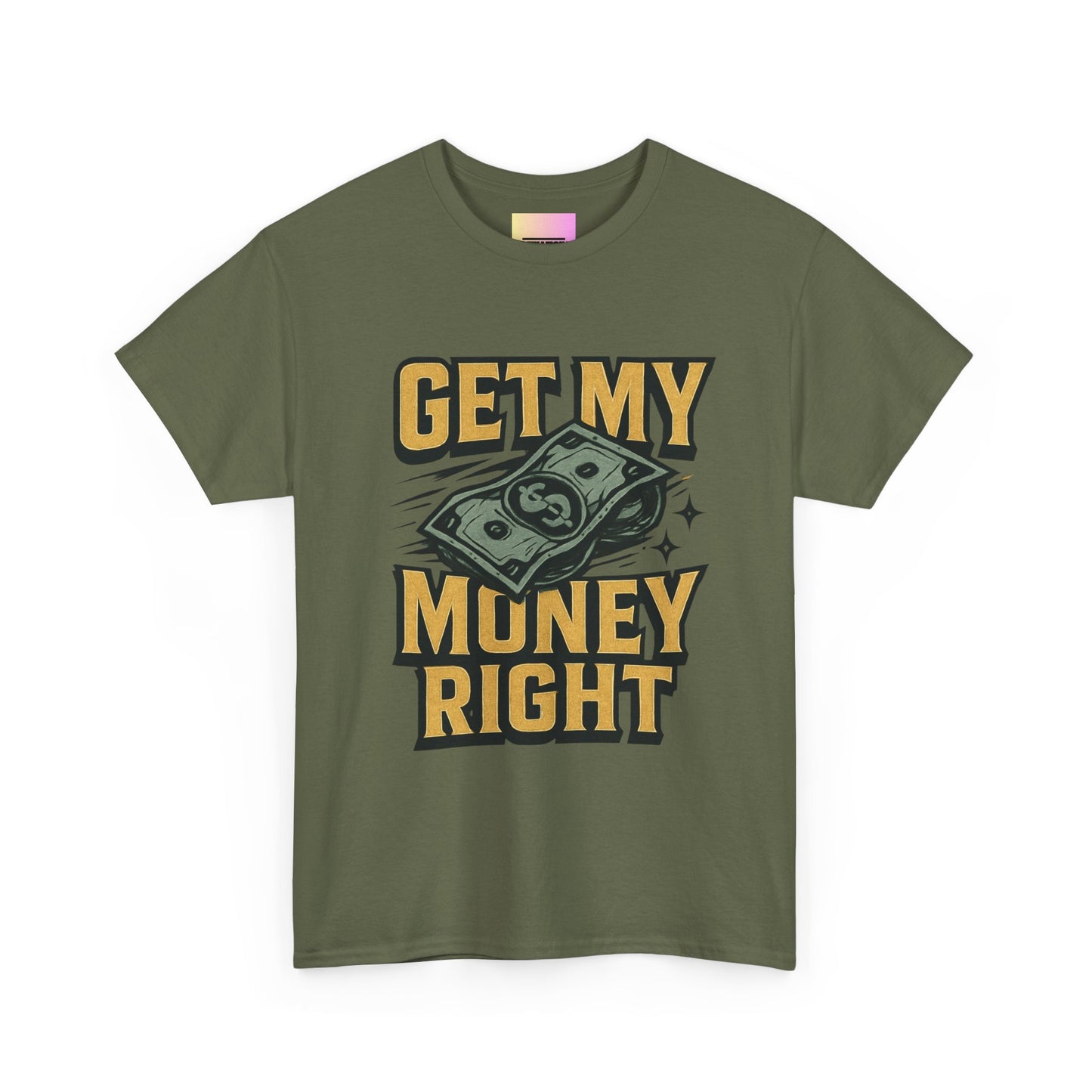 Get My Money Right T-Shirt — Retro Cash Graphic Tee