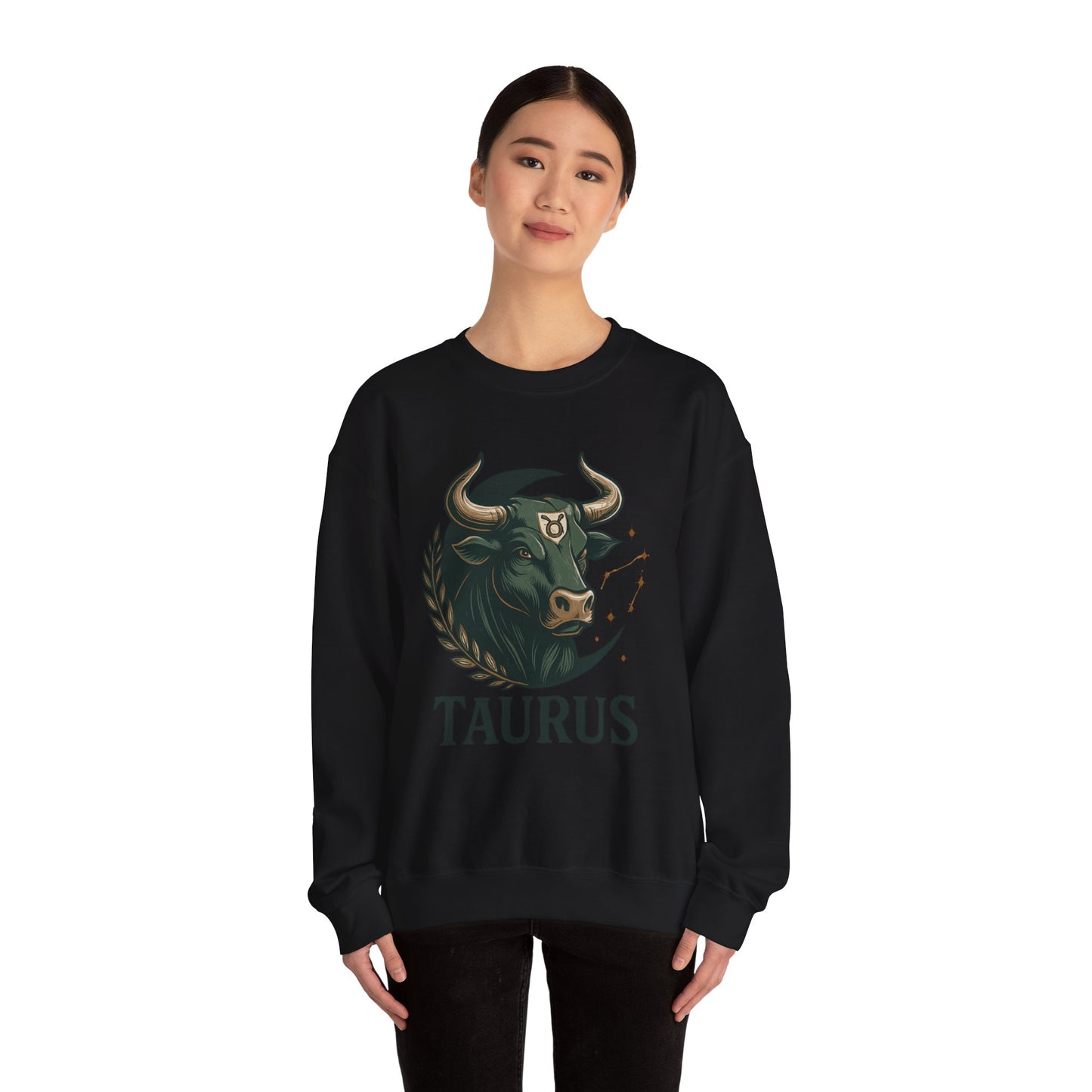 Taurus Zodiac Sweatshirt — Bull Constellation Astrology Crewneck