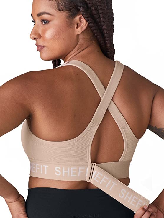 SHEFIT Ultimate Sports Bra for Women, High Impact Sports Bra