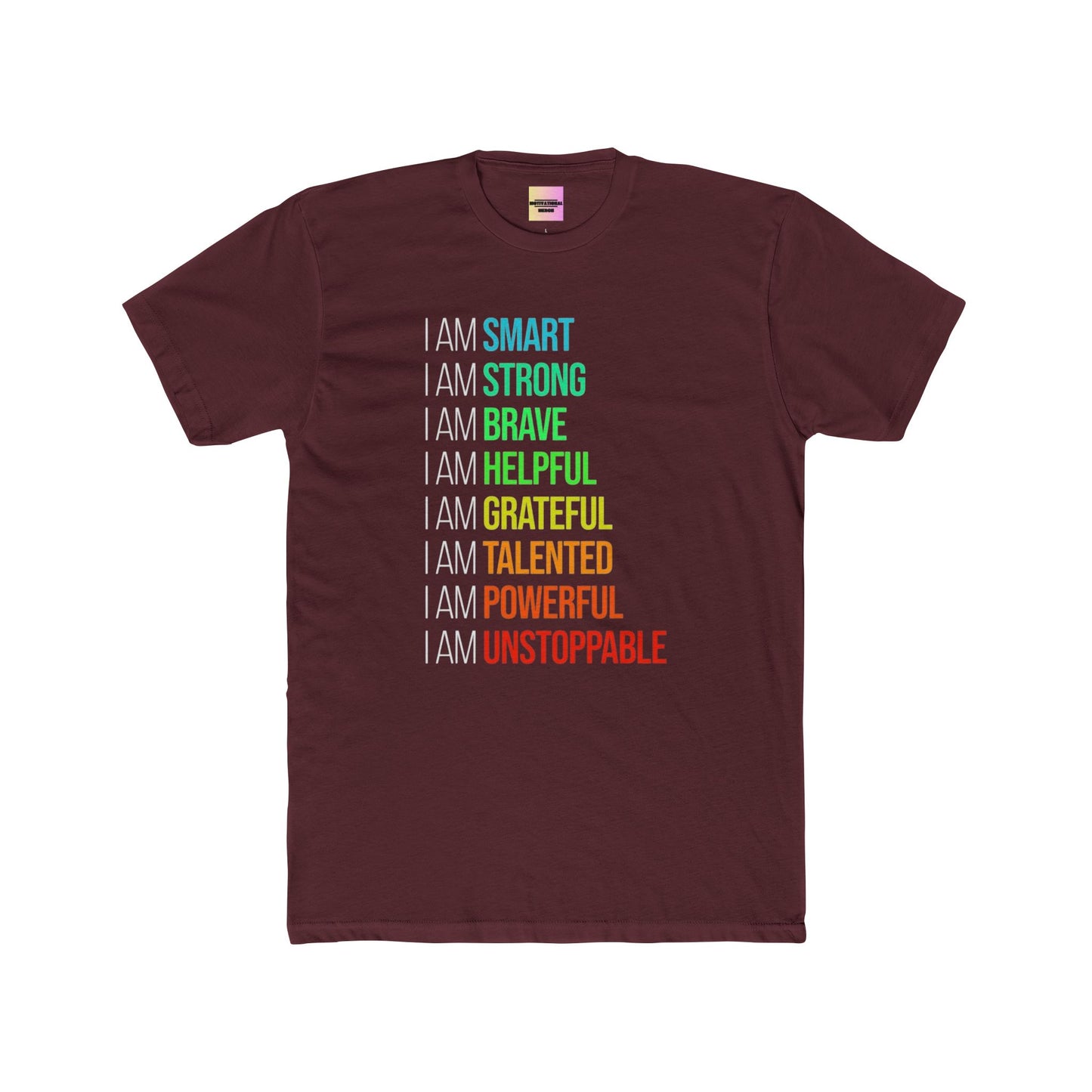 I Am Unstoppable Affirmation Tee — Positive Self-Love Graphic T-Shirt