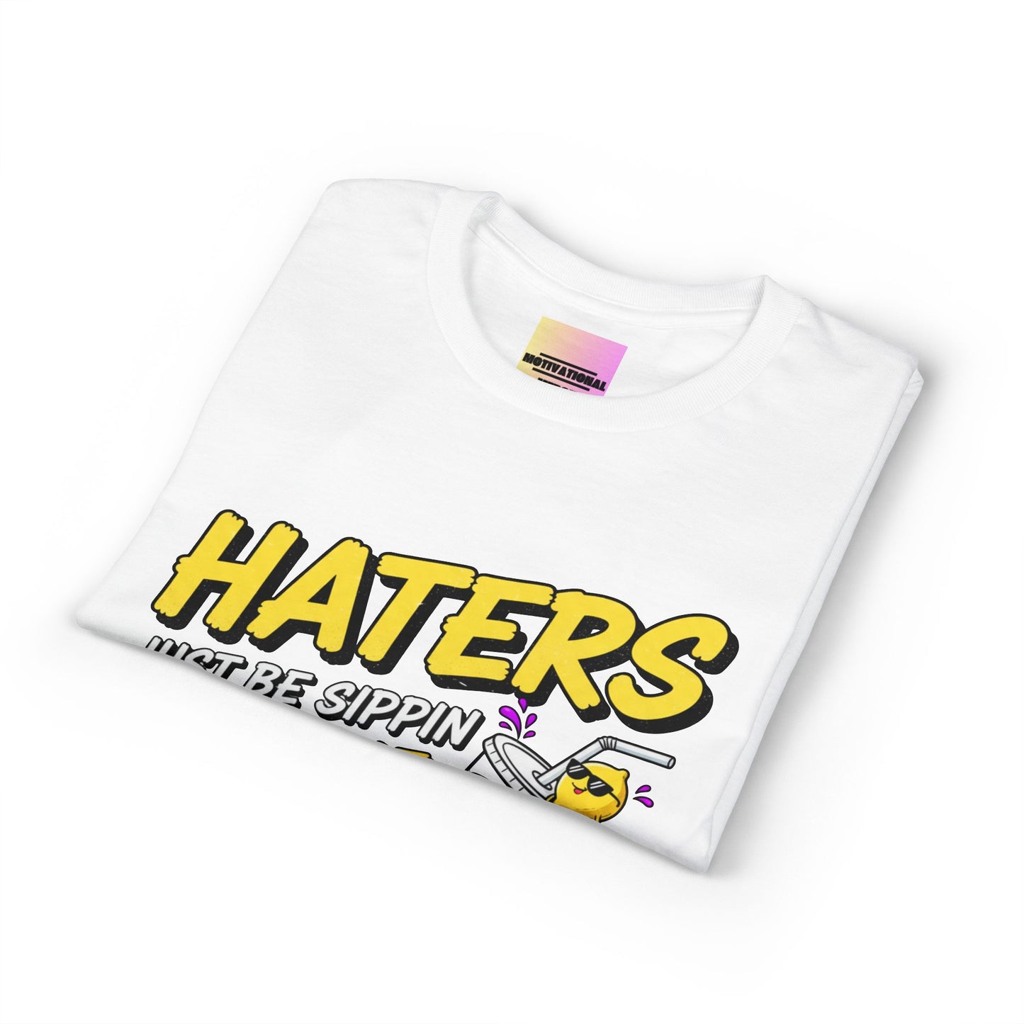 Haters Gonna Hate Tee — Retro Neon Soda Can Graphic T-Shirt