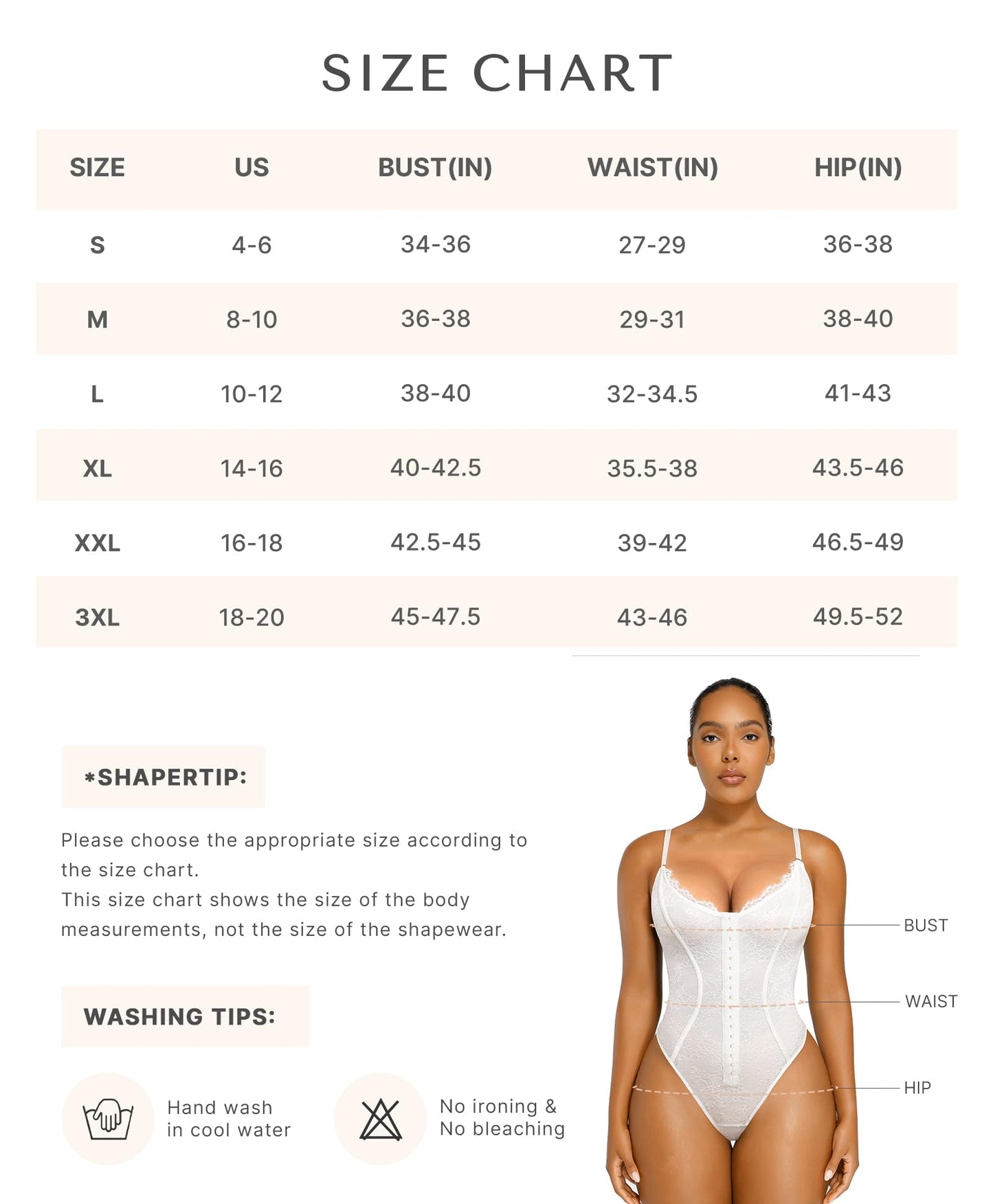 SHAPELLX Lace Bodysuit for Women Tummy Control Shapewear Backless Body Suits One Piece Body Shaper Thongs
