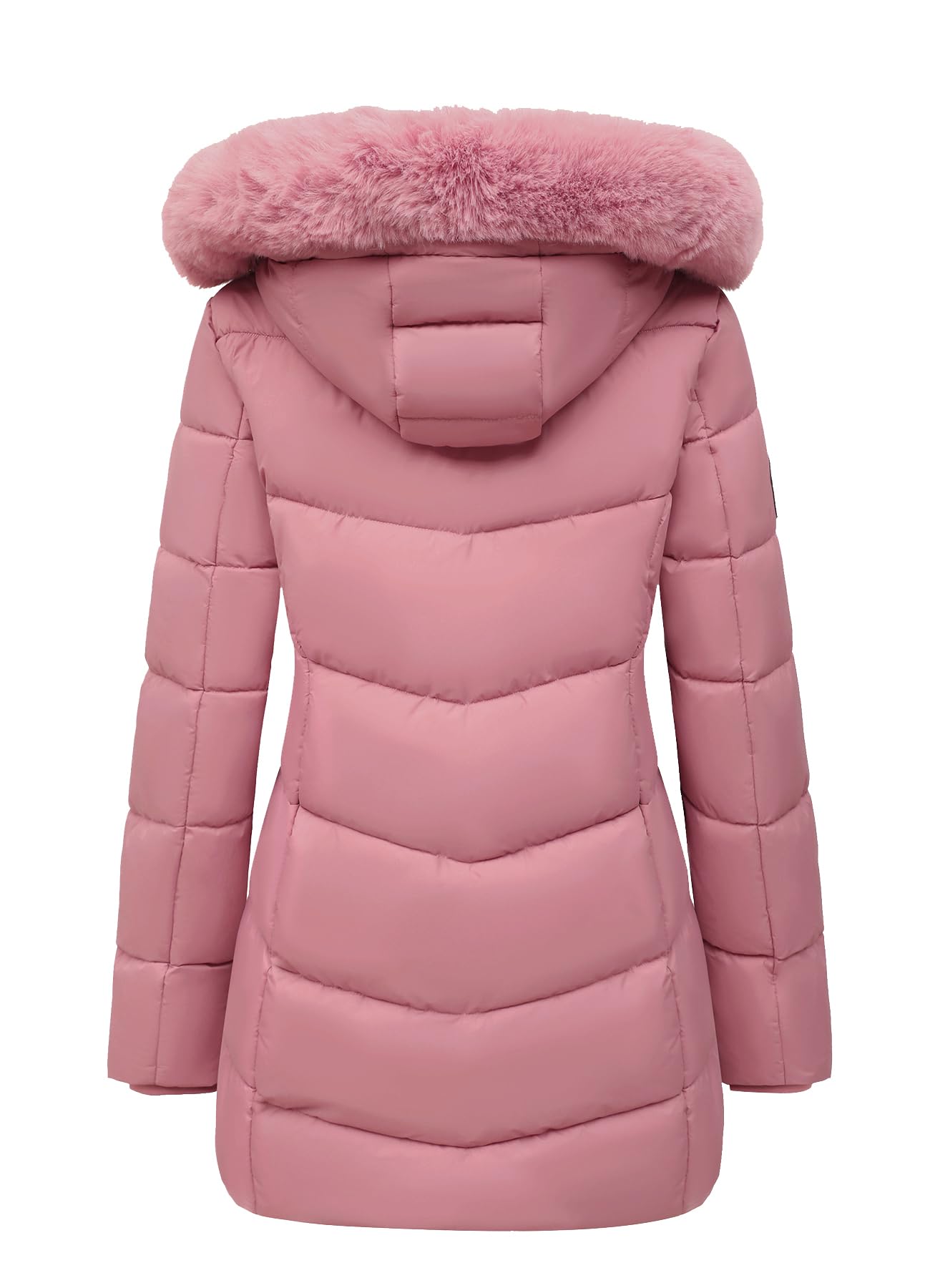MOERDENG Women's Winter Windproof Warm Down Coats Waterproof Thicken Hooded fashions Puffer Jacket
