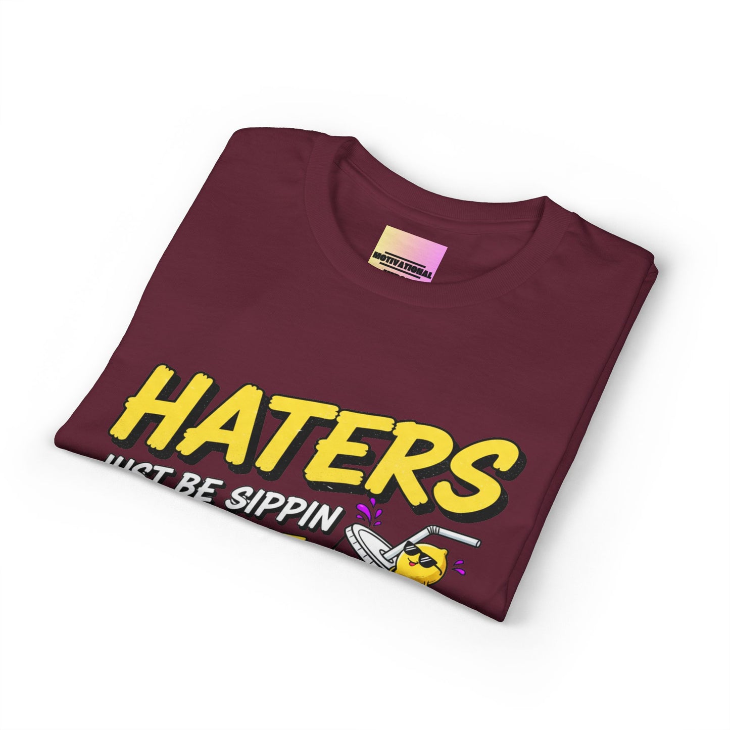 Haters Gonna Hate Tee — Retro Neon Soda Can Graphic T-Shirt