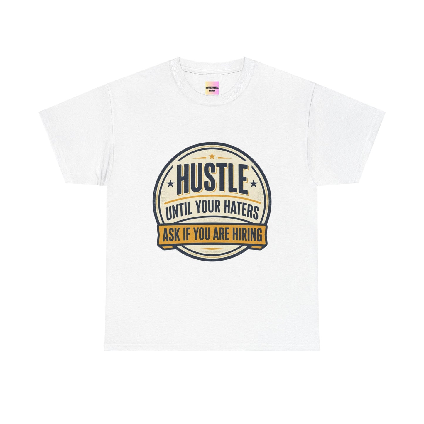 Vibrant Motivational Tee, Unisex Heavy Cotton Tee, Inspirational Shirt, Gift for Friends, Encouragement T-shirt, Positive Vibe Apparel