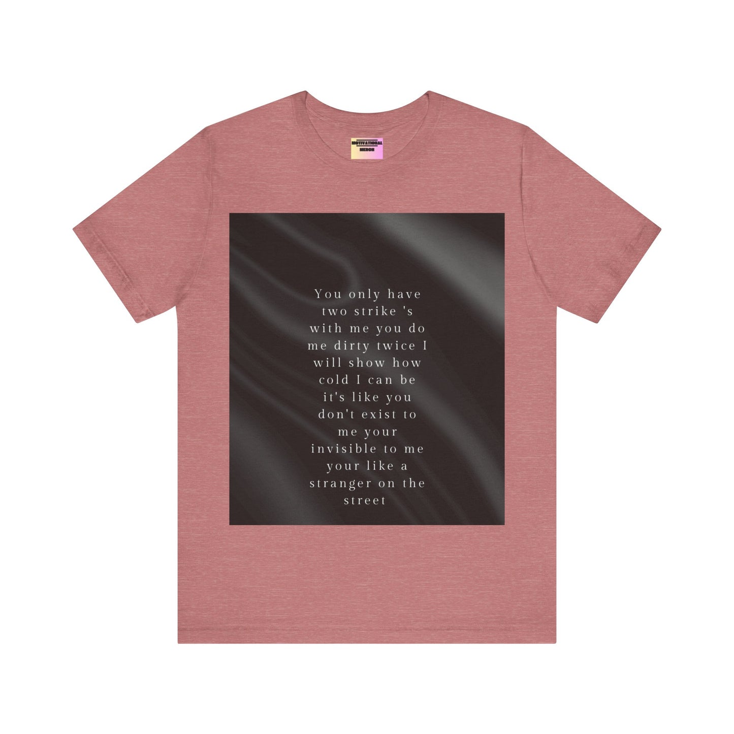 Unisex Jersey Short Sleeve Tee