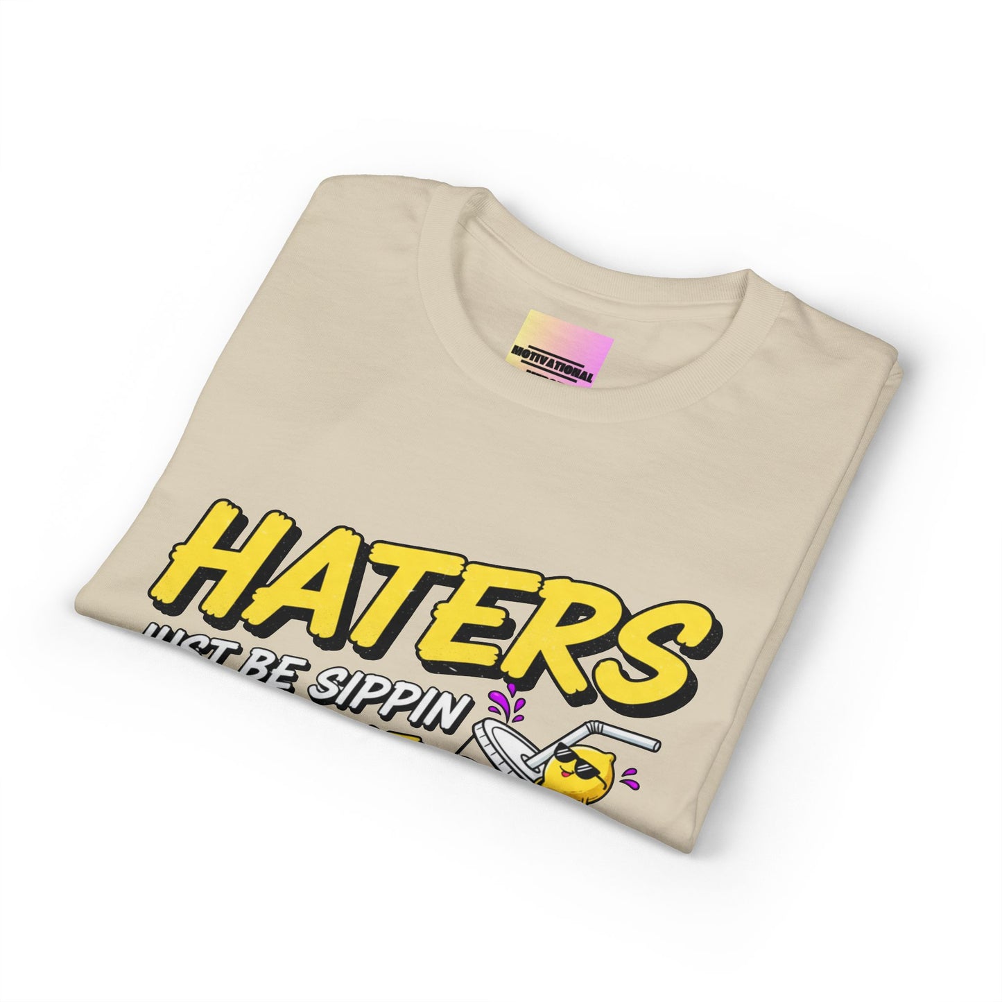 Haters Gonna Hate Tee — Retro Neon Soda Can Graphic T-Shirt