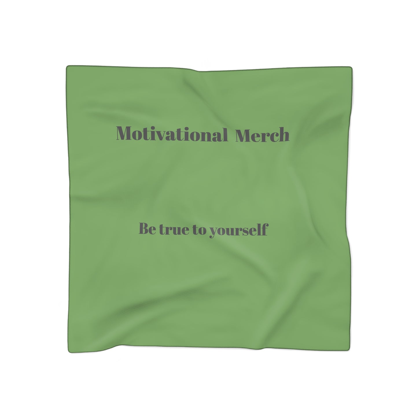 Motivational Merch Scarf — "Be true to yourself" Inspirational Lightweight Fashion Scarf