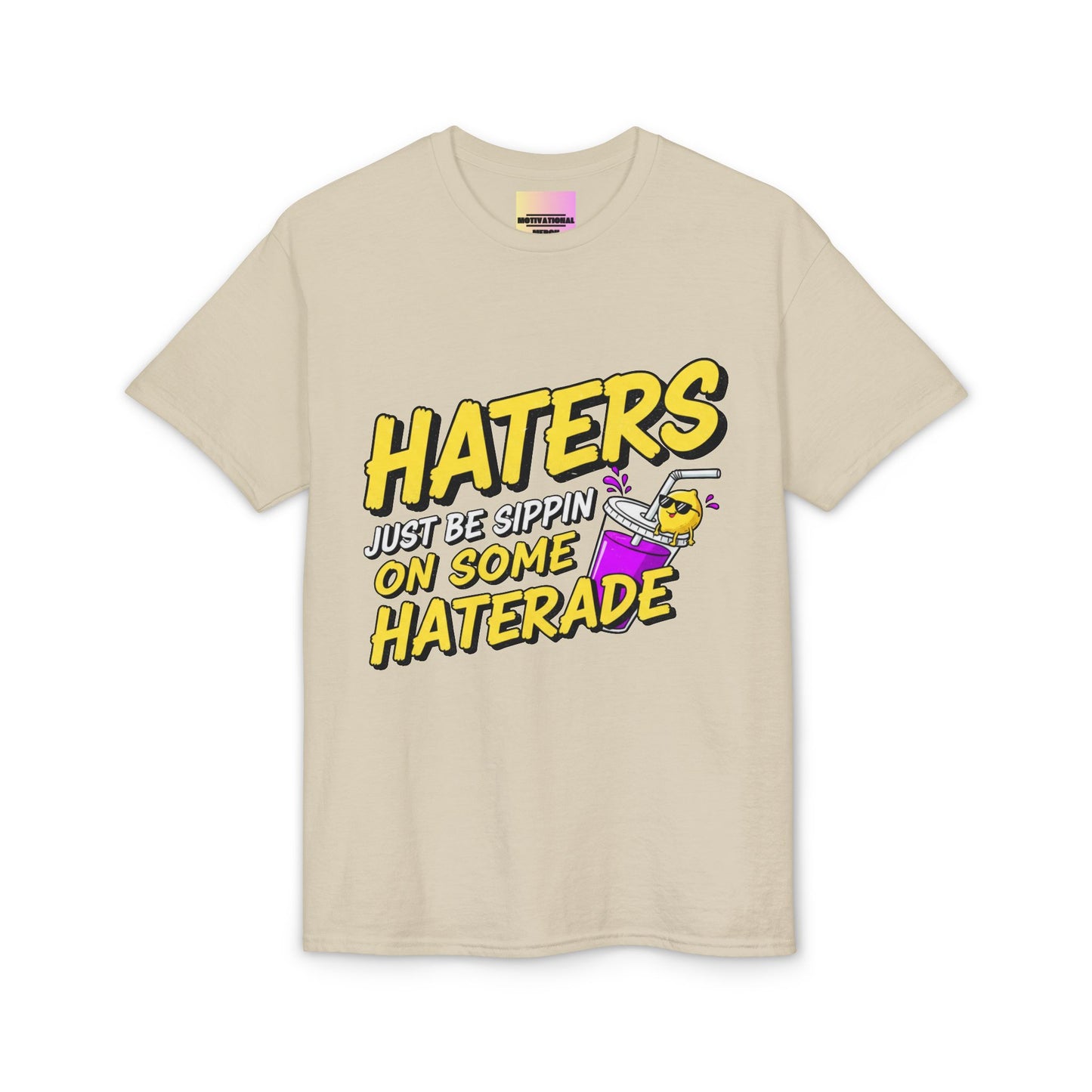 Haters Gonna Hate Tee — Retro Neon Soda Can Graphic T-Shirt