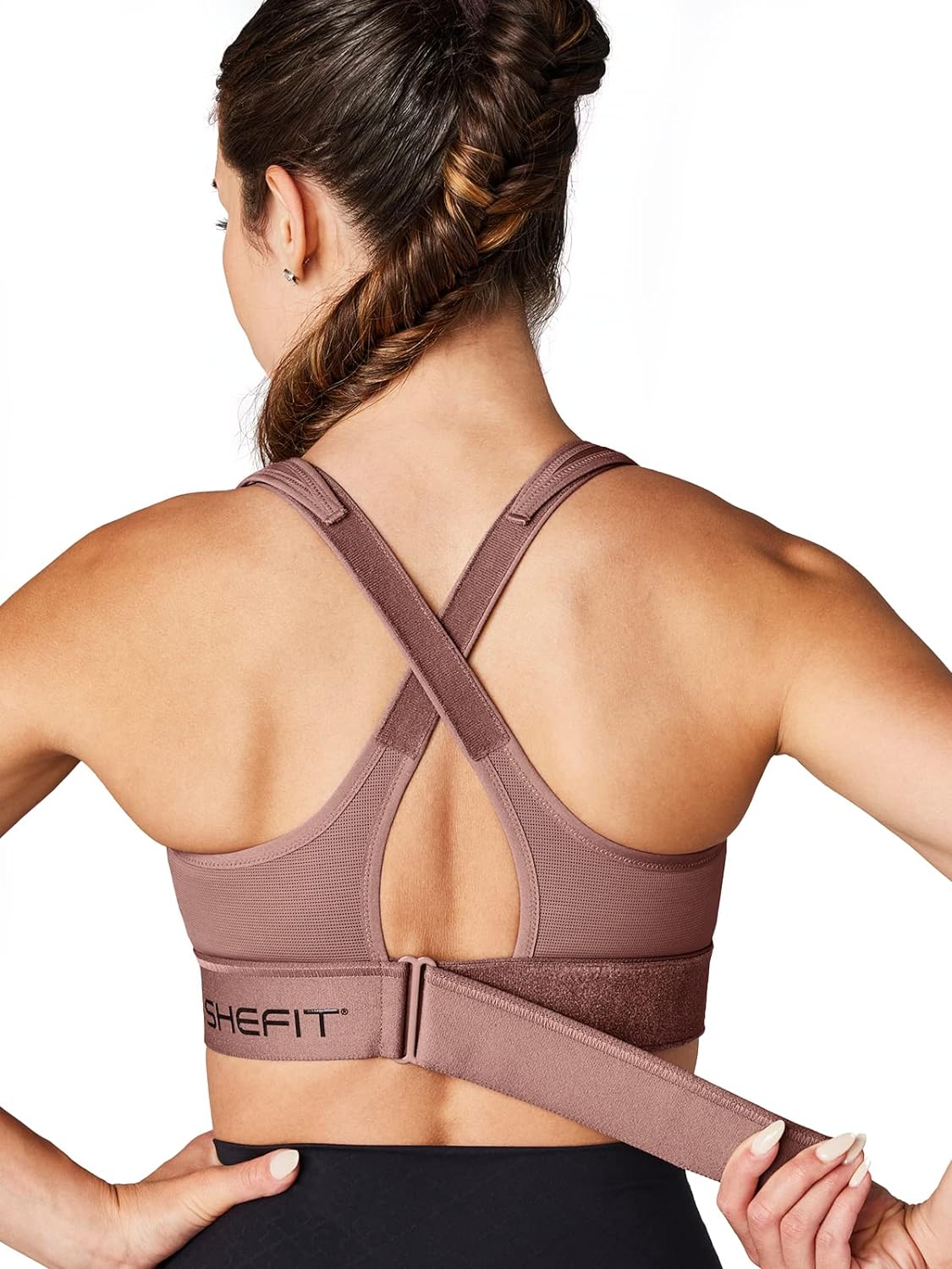 SHEFIT Ultimate Sports Bra for Women, High Impact Sports Bra