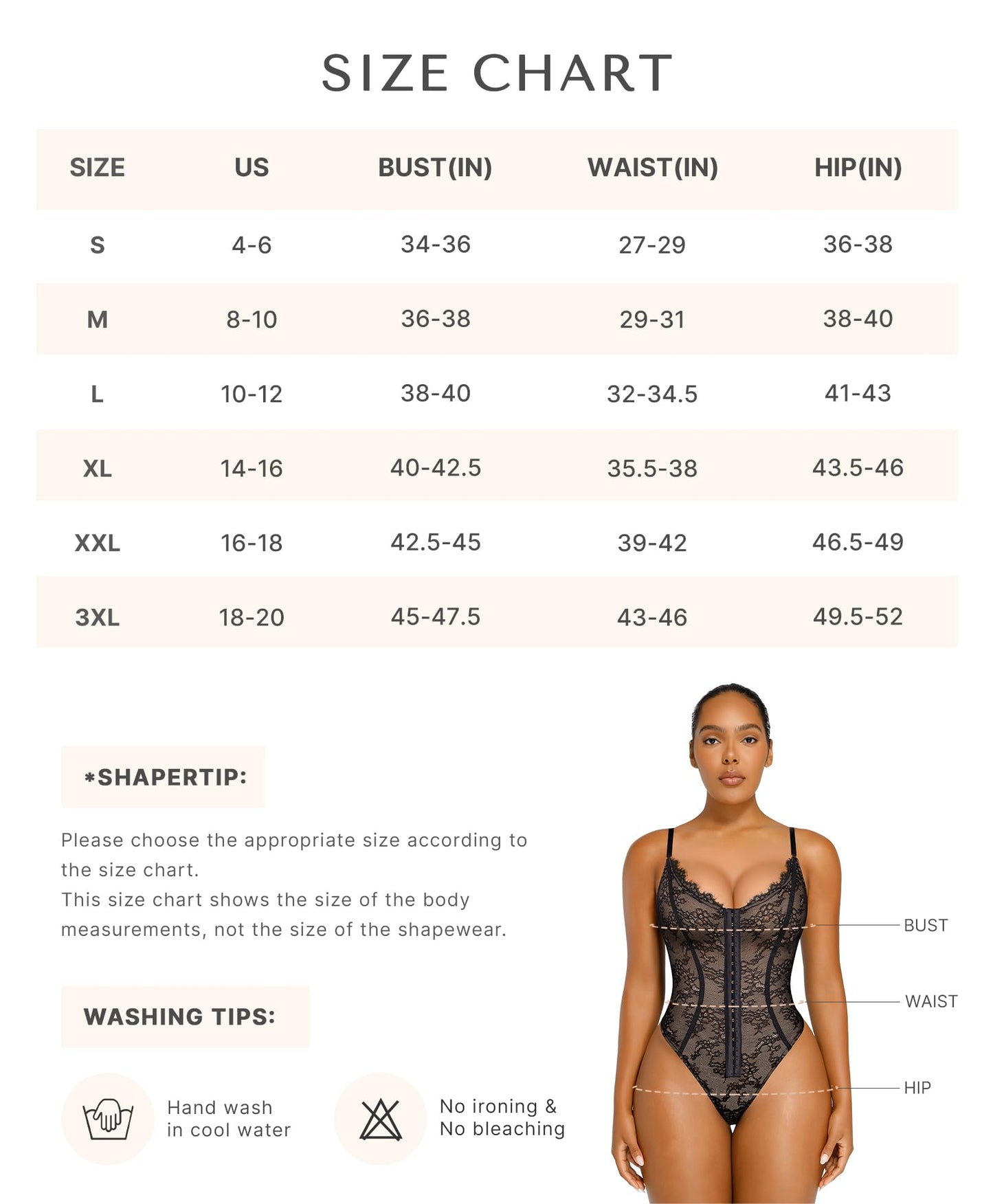 SHAPELLX Lace Bodysuit for Women Tummy Control Shapewear Backless Body Suits One Piece Body Shaper Thongs