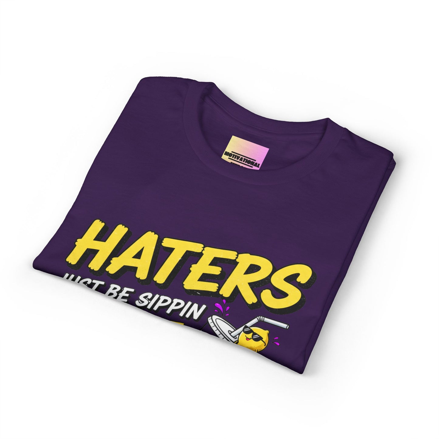 Haters Gonna Hate Tee — Retro Neon Soda Can Graphic T-Shirt