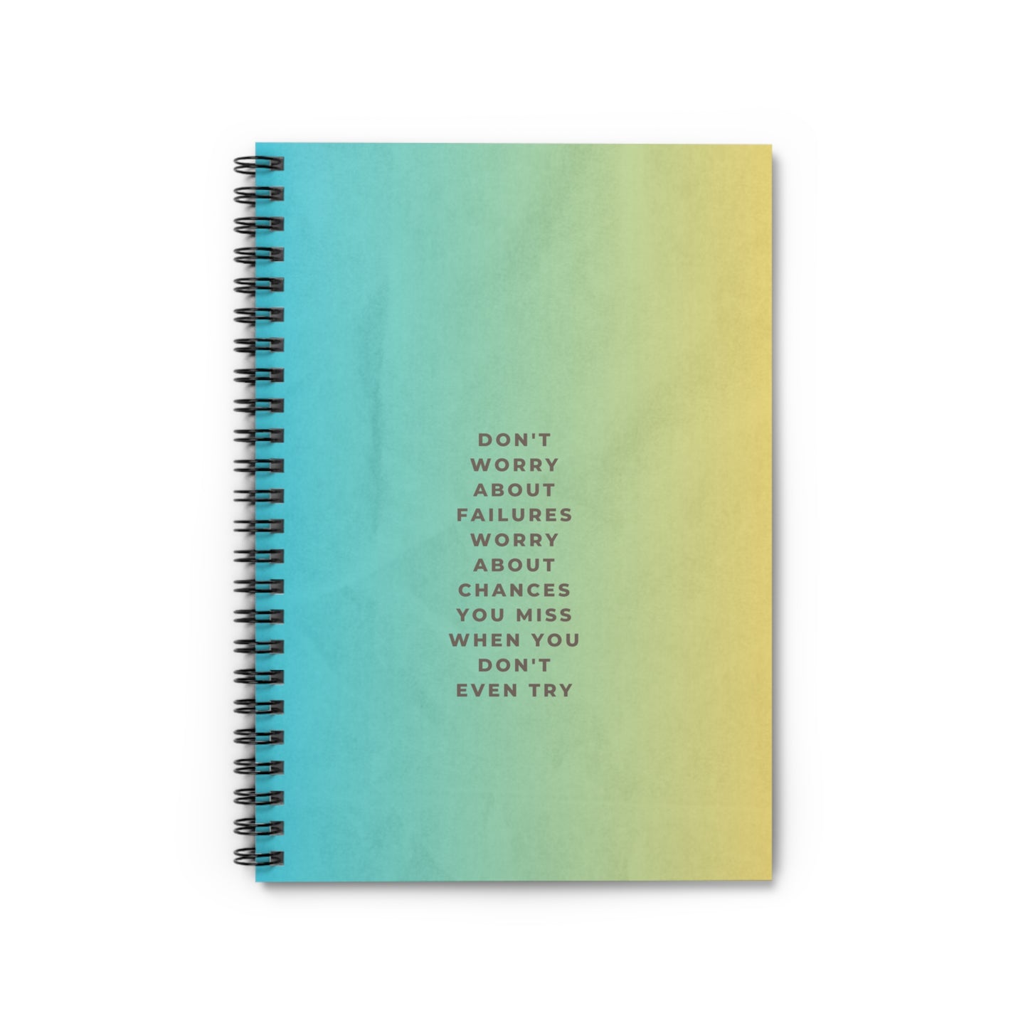 Copy of Spiral Notebook - Ruled Line