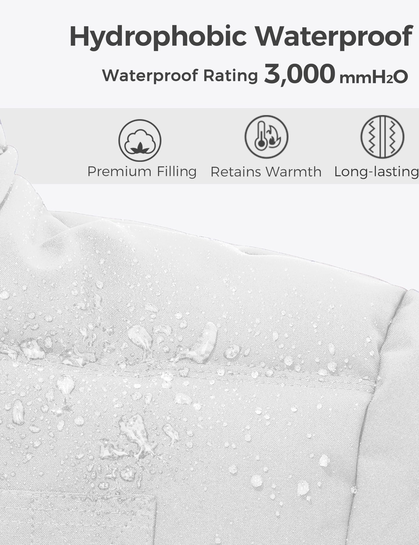 Wantdo Men's Hooded Winter Coat Warm Puffer Jacket Thicken Cotton Coat with Removable Hood