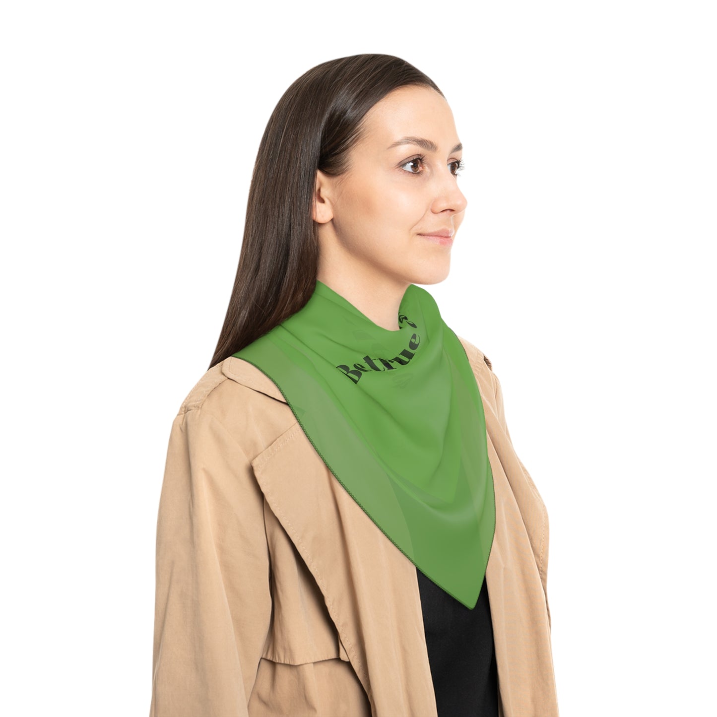 Motivational Merch Scarf — "Be true to yourself" Inspirational Lightweight Fashion Scarf