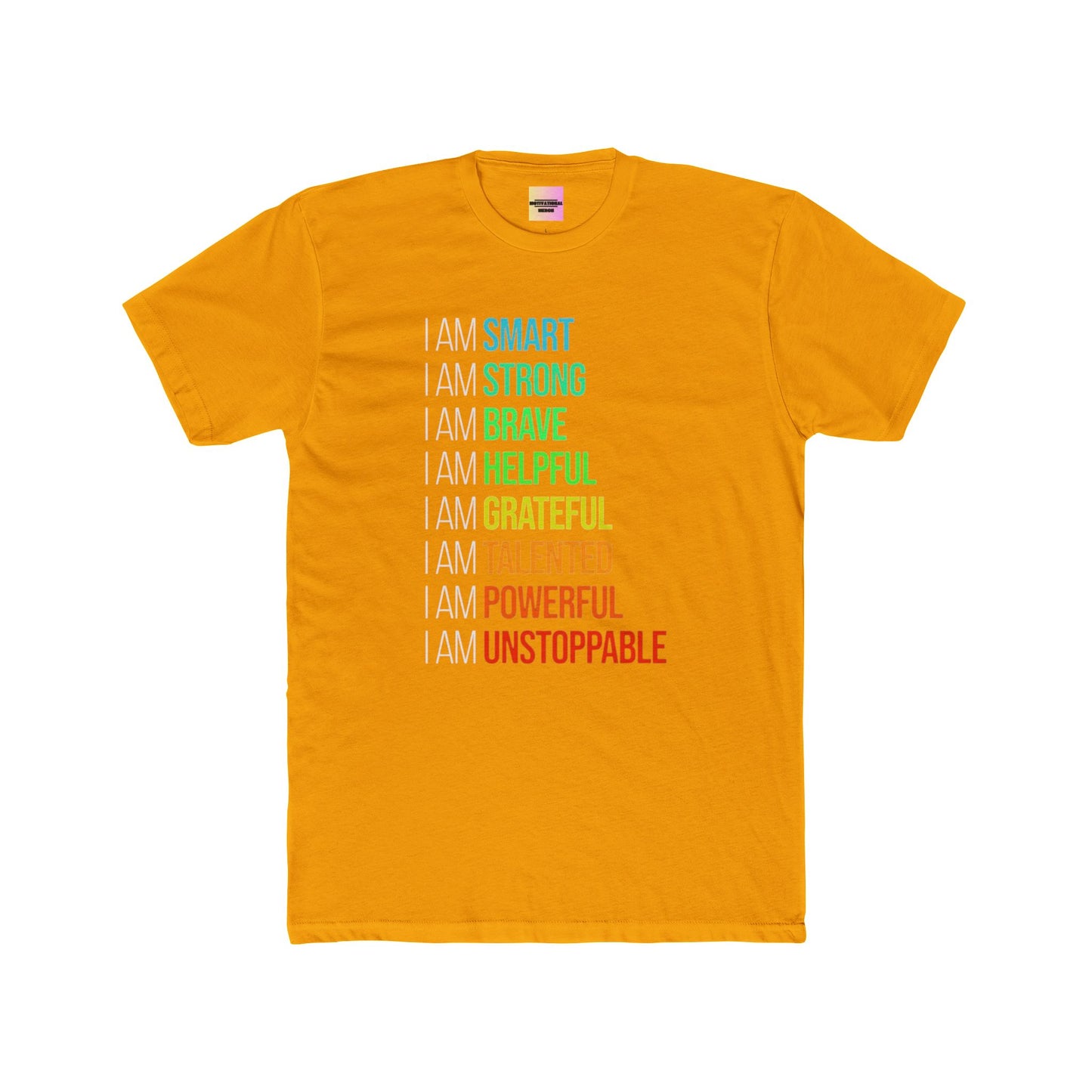 I Am Unstoppable Affirmation Tee — Positive Self-Love Graphic T-Shirt