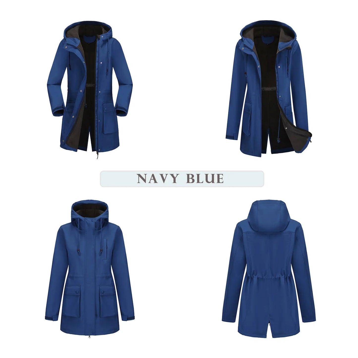 Women Winter Coats Hooded Outerwears Waterproof Woman Clothes Warm Women's Winter Down Jacket Parkas Long Trench Coat  HXY285