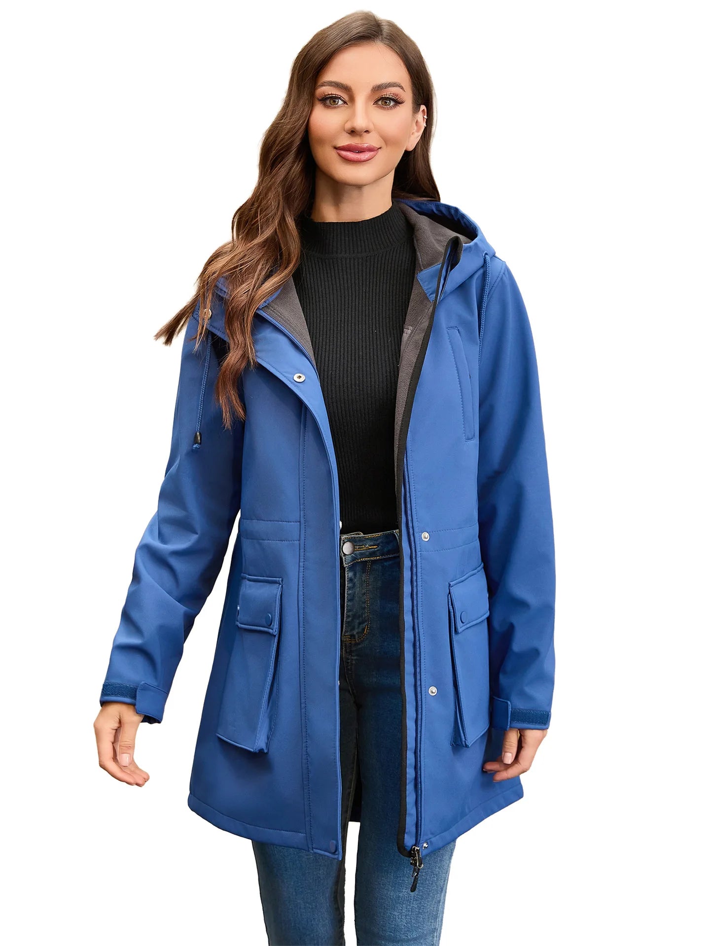 Women Winter Coats Hooded Outerwears Waterproof Woman Clothes Warm Women's Winter Down Jacket Parkas Long Trench Coat  HXY285