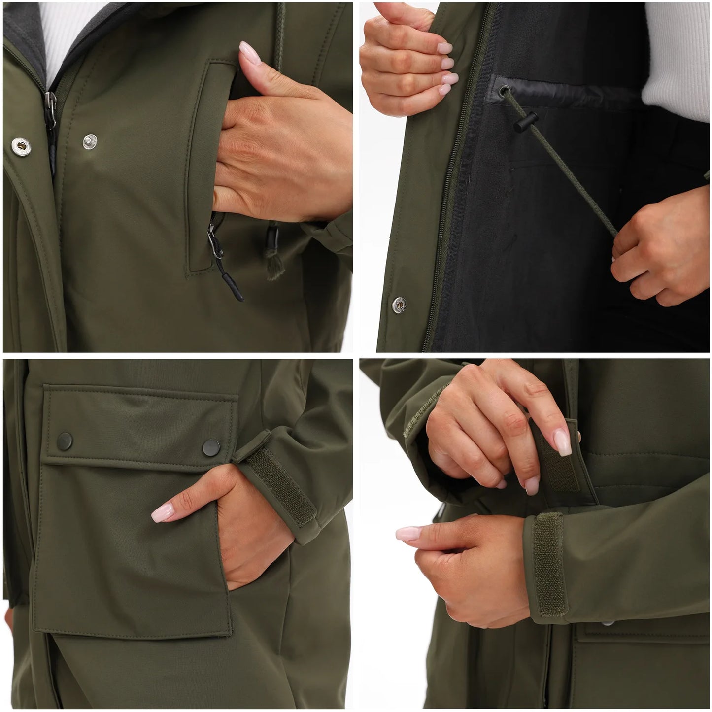 Women Winter Coats Hooded Outerwears Waterproof Woman Clothes Warm Women's Winter Down Jacket Parkas Long Trench Coat  HXY285