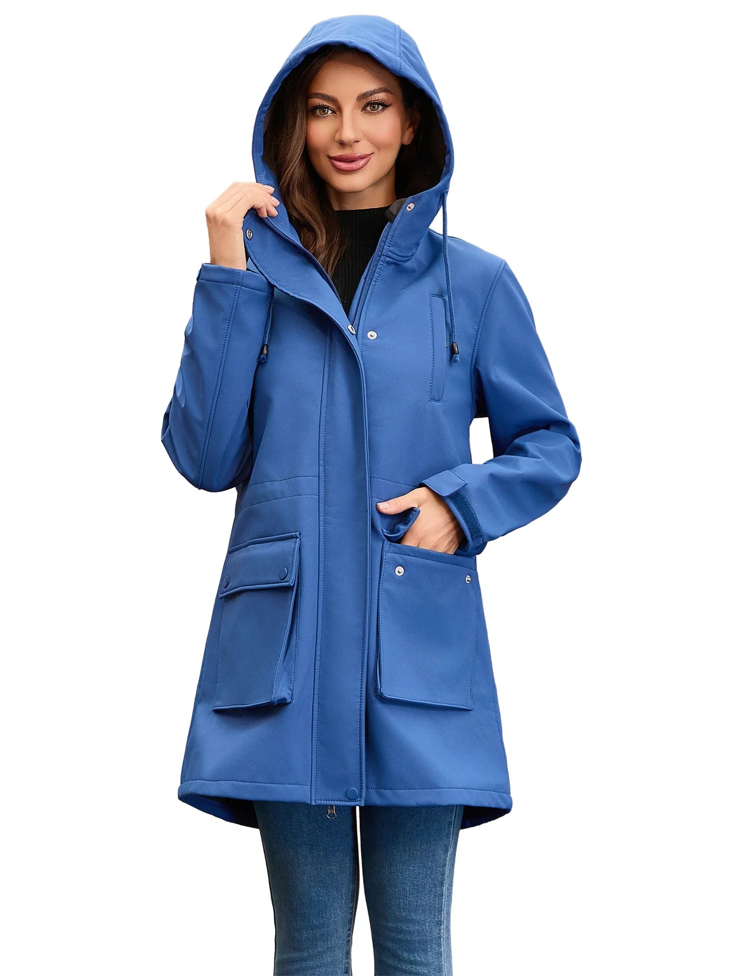 Women Winter Coats Hooded Outerwears Waterproof Woman Clothes Warm Women's Winter Down Jacket Parkas Long Trench Coat  HXY285