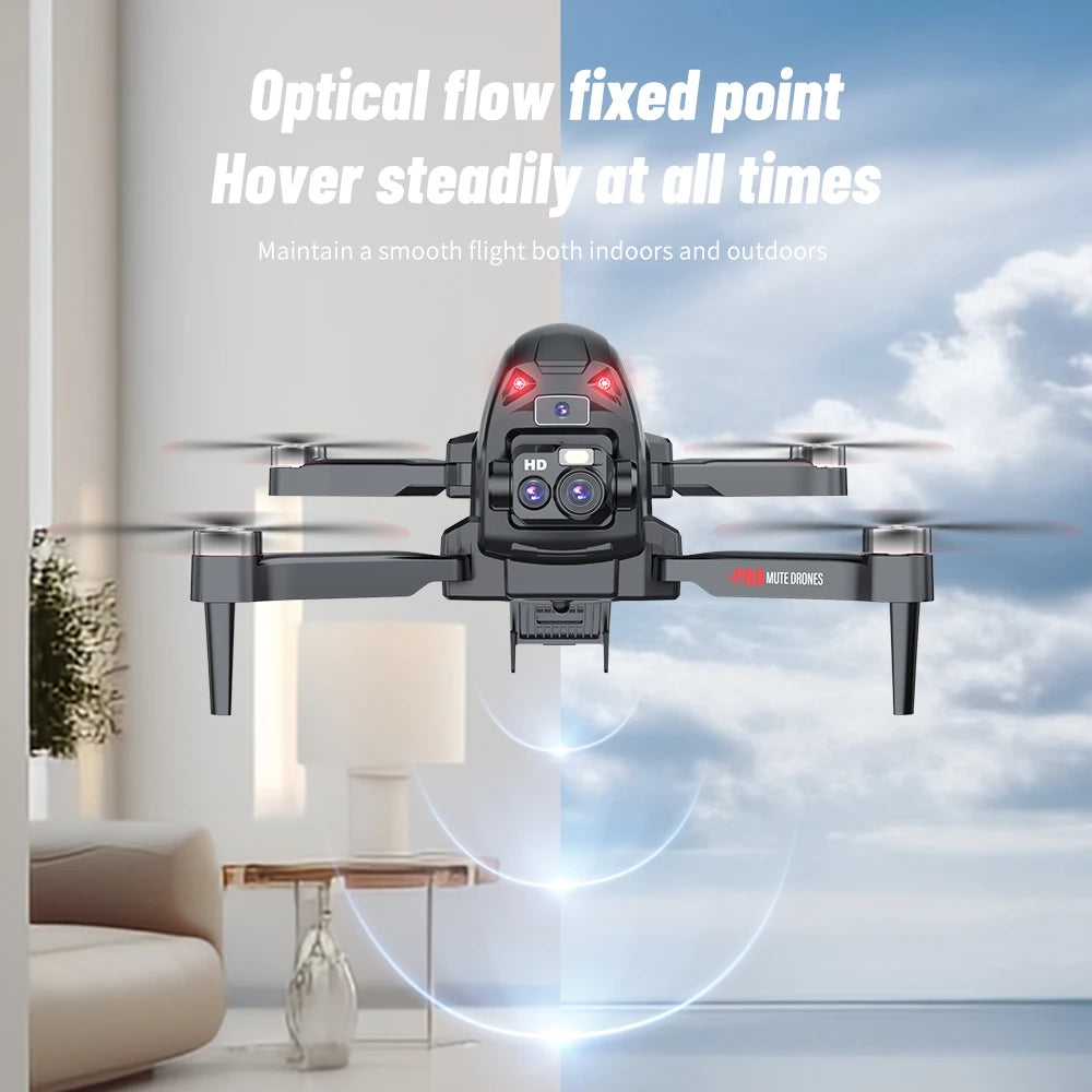 CS16 drone double camera, four sides to avoid obstacles, suitable for beginners Christmas, Thanksgiving, Halloween, gift toys