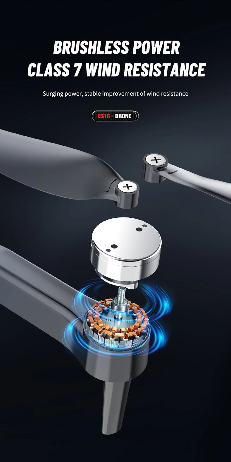 CS16 drone double camera, four sides to avoid obstacles, suitable for beginners Christmas, Thanksgiving, Halloween, gift toys