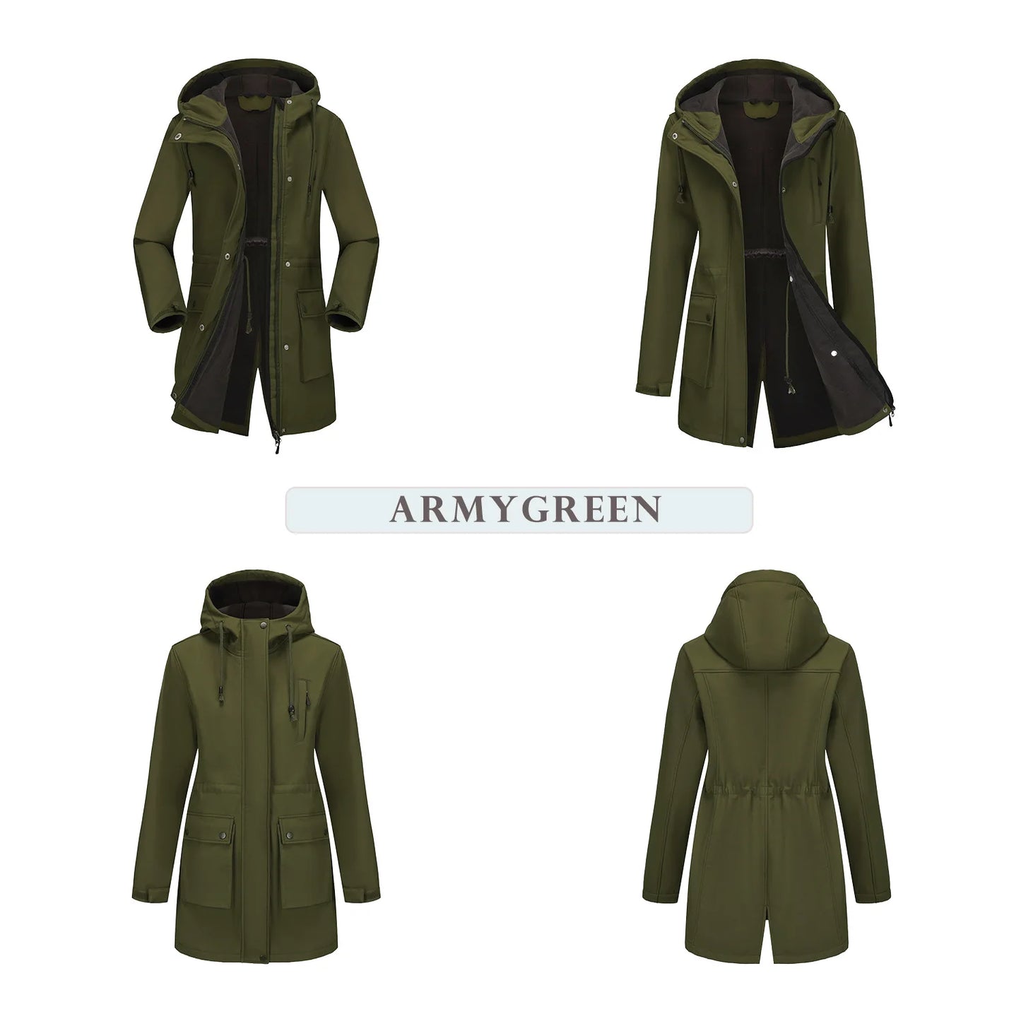 Women Winter Coats Hooded Outerwears Waterproof Woman Clothes Warm Women's Winter Down Jacket Parkas Long Trench Coat  HXY285