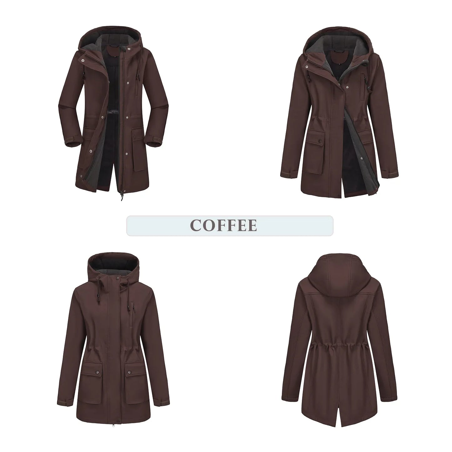 Women Winter Coats Hooded Outerwears Waterproof Woman Clothes Warm Women's Winter Down Jacket Parkas Long Trench Coat  HXY285