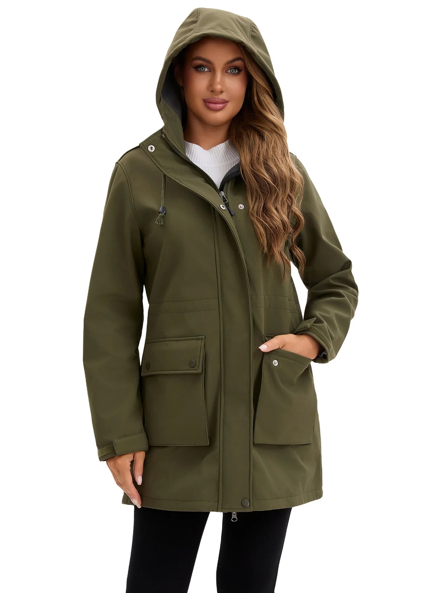 Women Winter Coats Hooded Outerwears Waterproof Woman Clothes Warm Women's Winter Down Jacket Parkas Long Trench Coat  HXY285